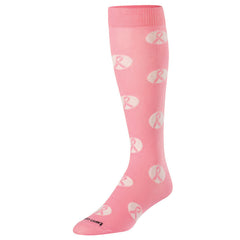 Breast Cancer Awareness Ribbon Sock IN-STOCK (LBCO)
