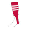 Baseball Stirrup - Triple Stripe (PATTERN B) SHIPS FAST! - SocksRock.com