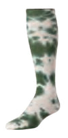 Tie Dye Softball Sock green